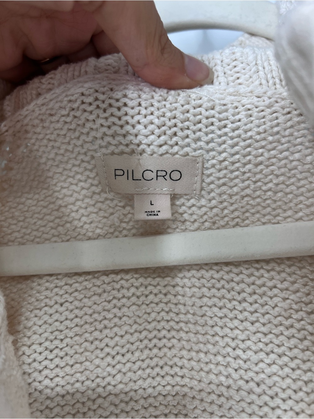 Pilcro Cream Full Zip Colorful Fish Motif Cotton Nautical Lake Cardigan Sweater - Picture 4 of 7